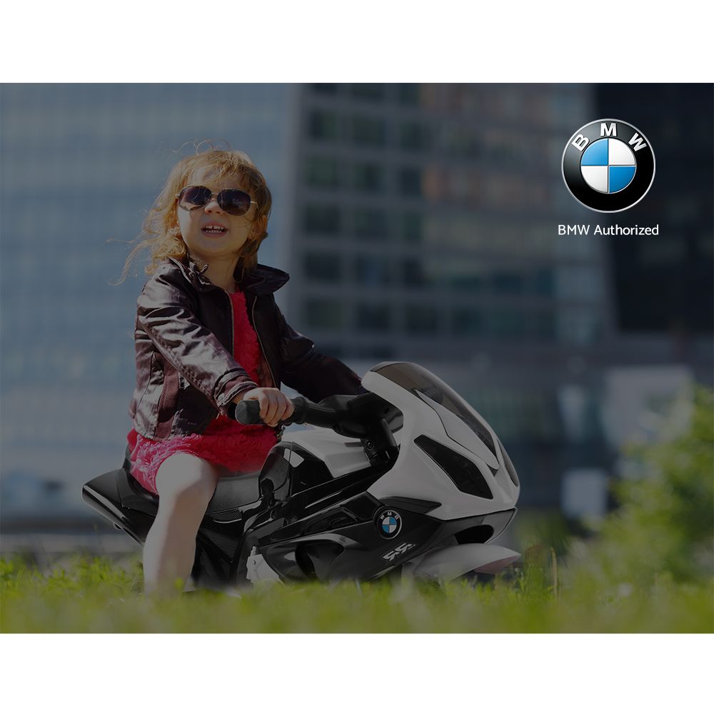 Bikes & Scooters: Kids Ride On Car Electric Ride On Cars Motorcycle Motorbike BMW Licensed S1000RR Black