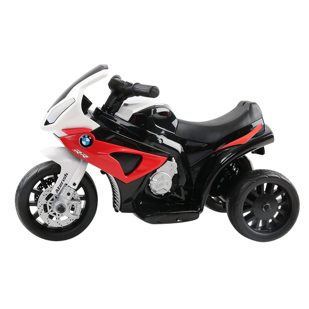 Bikes & Scooters: Kids Electric Ride On Car Police Motorcycle Motorbike BMW Licensed S1000RR Red