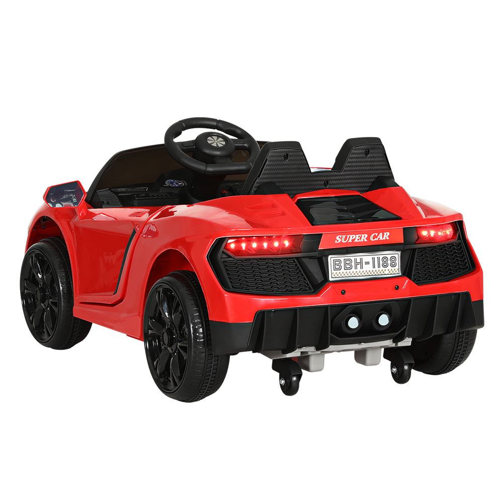 Ride On Cars: Rigo Kids Electric Ride On Car Ferrari-Inspired Toy Cars Remote 12V Red