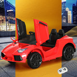 Ride On Cars: Rigo Kids Electric Ride On Car Ferrari-Inspired Toy Cars Remote 12V Red