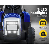 Ride On Cars: Rigo Kids Electric Ride On Car Tractor Toy Cars 12V Blue