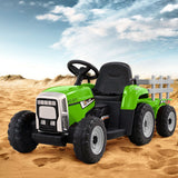Ride On Cars: Electric Ride On Car Rigo Kids Ride On Cars Tractor Toy 12V Green