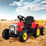 Ride On Cars: Rigo Kids Electric Ride On Car Tractor Toy Cars 12V Red
