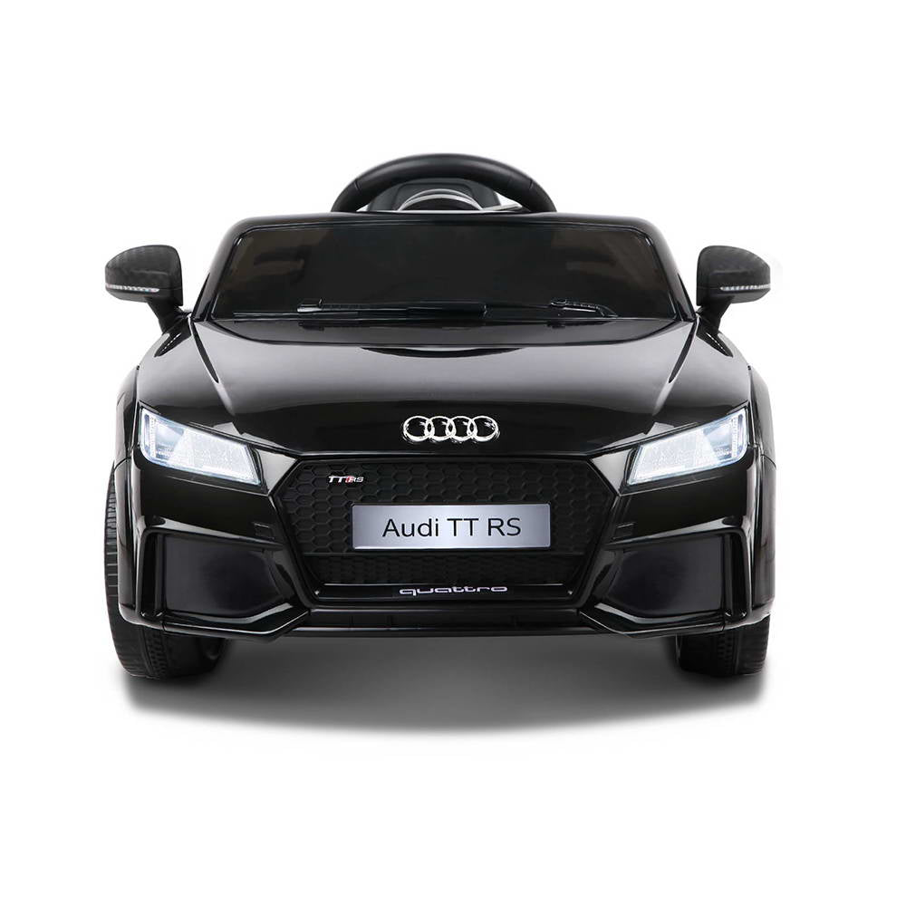 Ride On Cars: Kids Electric Ride On Car Audi Licensed TTRS Toy Cars Remote 12V Battery Black