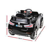 Rigo Kids Electric Ride On Car SUV BMW-Inspired X5 Toy Cars Remote 6V Black