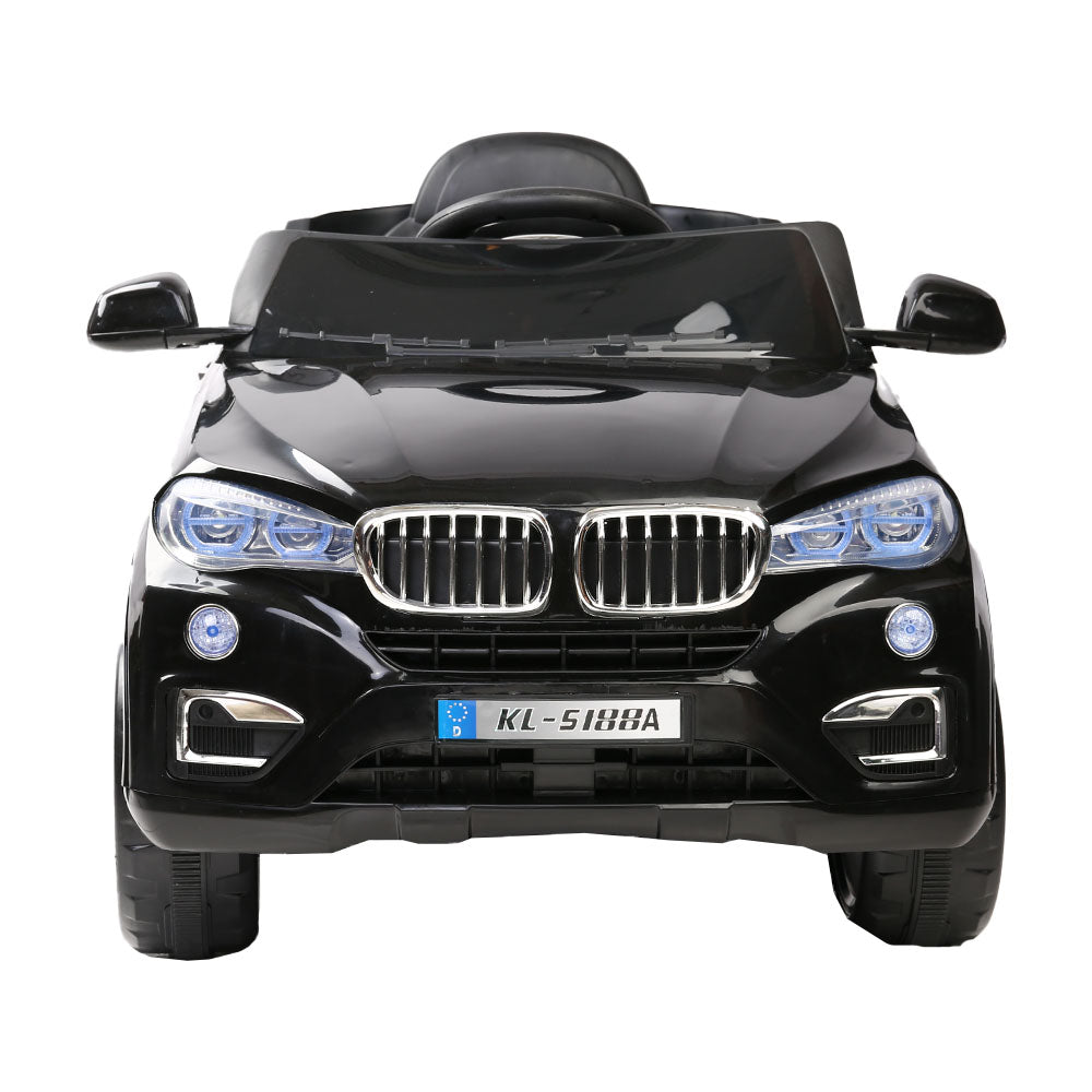 Ride On Cars: Rigo Kids Electric Ride On Car SUV BMW-Inspired X5 Toy Cars Remote 6V Black