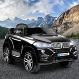 Rigo Kids Electric Ride On Car SUV BMW-Inspired X5 Toy Cars Remote 6V Black