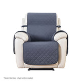 Outdoor Chairs: Artiss Recliner Chair Cover 100% Water Resistant Grey