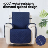 Boating Accessories: Artiss Recliner Chair Cover 100% Water Resistant Navy