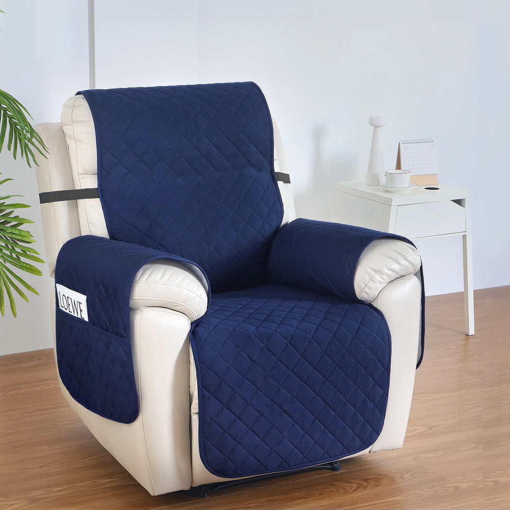 Boating Accessories: Artiss Recliner Chair Cover 100% Water Resistant Navy