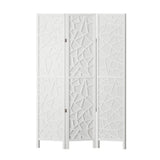 Room Dividers: Artiss 3 Panel Room Divider Screen 122x170cm Clover White