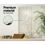 Room Dividers: Artiss 4 Panel Room Divider Screen 162x170cm Clover White