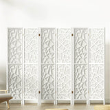 Room Dividers: Artiss 6 Panel Room Divider Screen 244x170cm Clover White
