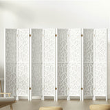 Room Dividers: Artiss 8 Panel Room Divider Screen 325x170cm Clover White