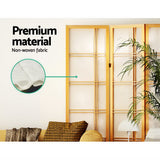 Room Dividers: Artiss 6 Panel Room Divider Screen 265x179cm Nova Natural
