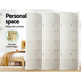 Room Dividers: Artiss 6 Panel Room Divider Screen 265x179cm Nova White
