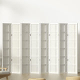 Room Dividers: Artiss 8 Panel Room Divider Screen 353x179cm Nova White