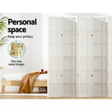 Room Dividers: Artiss 8 Panel Room Divider Screen 353x179cm Nova White