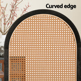 Room Dividers: Artiss 3 Panel Room Divider Screen 151x180cm Rattan Brown