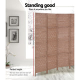 Room Dividers: Artiss 8 Panel Room Divider Screen 326x170cm Woven Natural