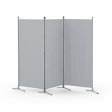 Room Dividers: Artiss 3 Panel Room Divider Screen 260x180cm Fabric Grey