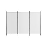 Room Dividers: Artiss 3 Panel Room Divider Screen 260x180cm Fabric White