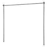 Room Dividers: Artiss Room Divider Curtain Rod Extendable Black