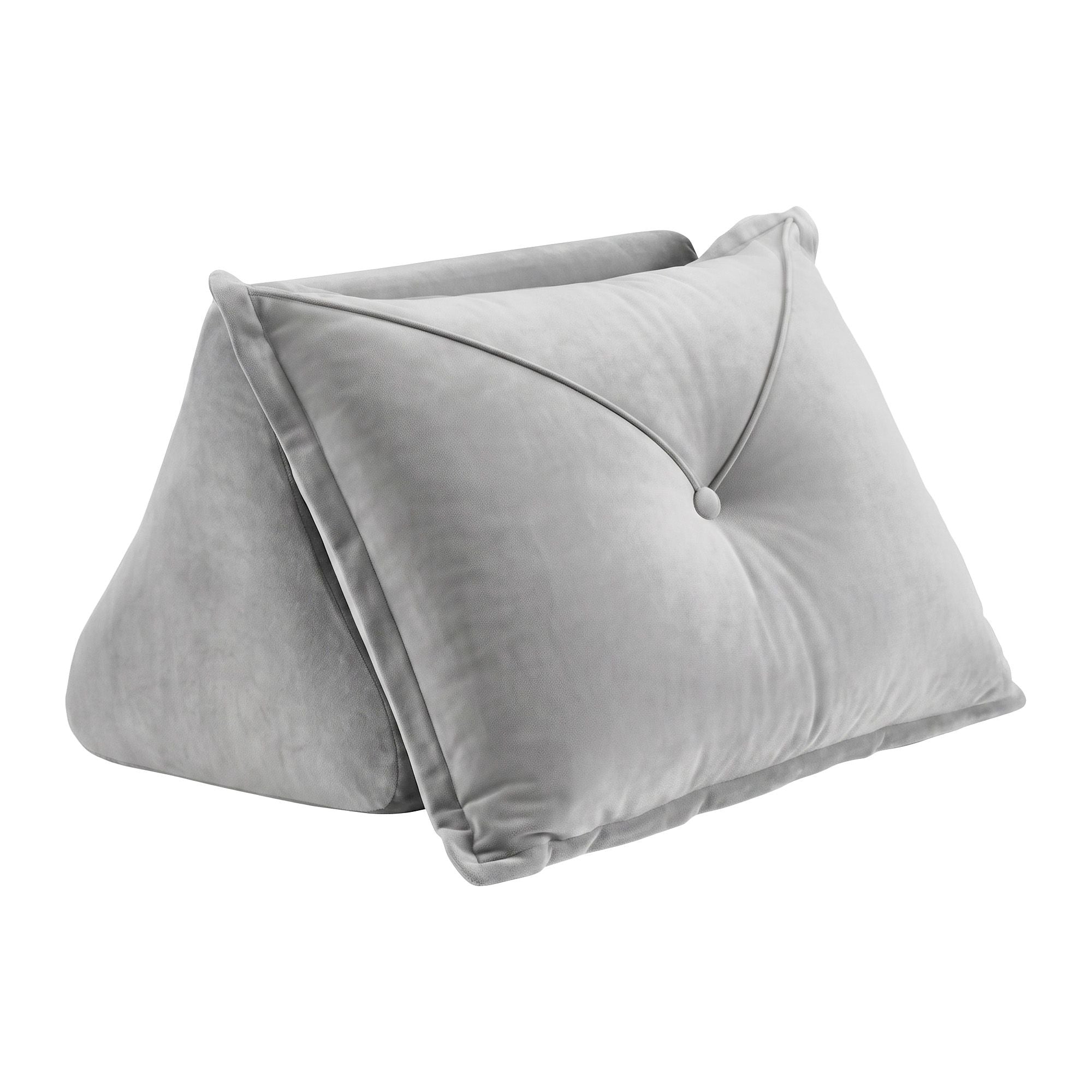 Giselle Bedding Back Pillow for Sitting in Bed, No-Collapse 25D High-Density Base, Ergonomic Lumbar Support Pillow for Gaming, Nursing & Floor Tatami, 90% Shredded Sponge Cushion with Washable Velvet Cover