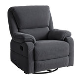 Arm Chairs & Recliners: Artiss Rocking Recliner Chair 360 Swivel Massage Heated Reclining Chairs