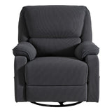 Arm Chairs & Recliners: Artiss Rocking Recliner Chair 360 Swivel Massage Heated Reclining Chairs