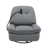 Arm Chairs & Recliners: Artiss Manual Swivel Rocker Recliner with USB Ports Rocking Chair Nursery Sofa Lounge