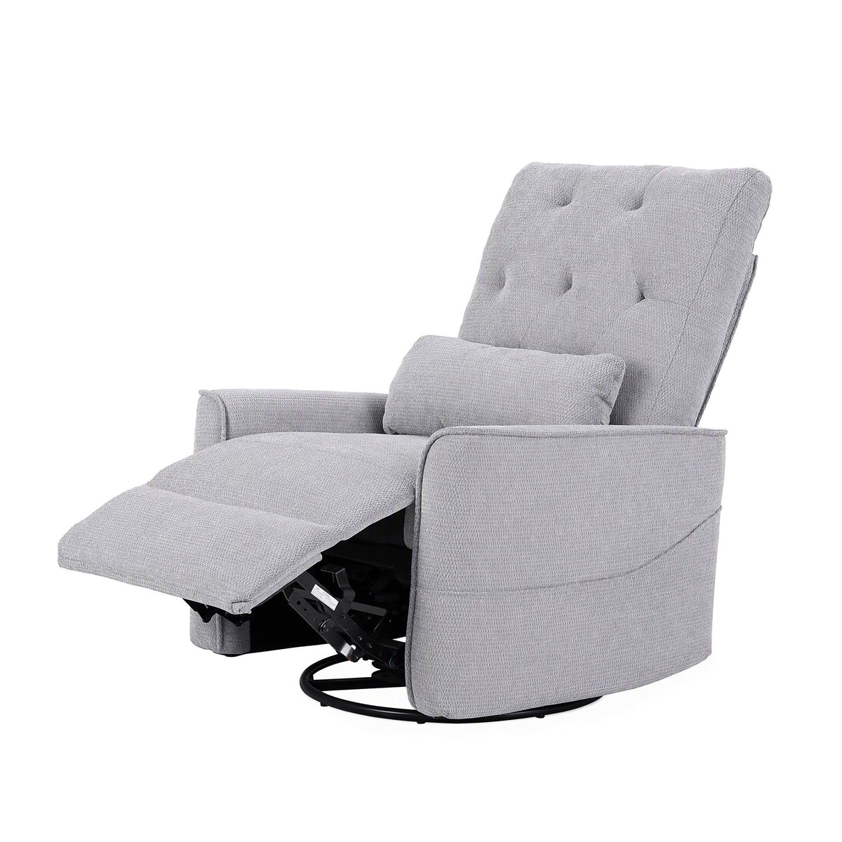 Artiss Electric Massage Recliner Chair with 270° Swivel & Heat, Grey