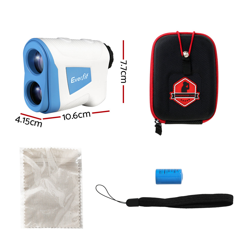 Golf Training Aids: Everfit 700M Golf Rangefinder Slope Compensate Flag Lock Angle Distance