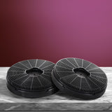Cooking Ranges: Devanti 16cm Range Hood Carbon Charcoal Filters Replacement X2