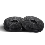 Cooking Ranges: Devanti 16cm Range Hood Carbon Charcoal Filters Replacement X2
