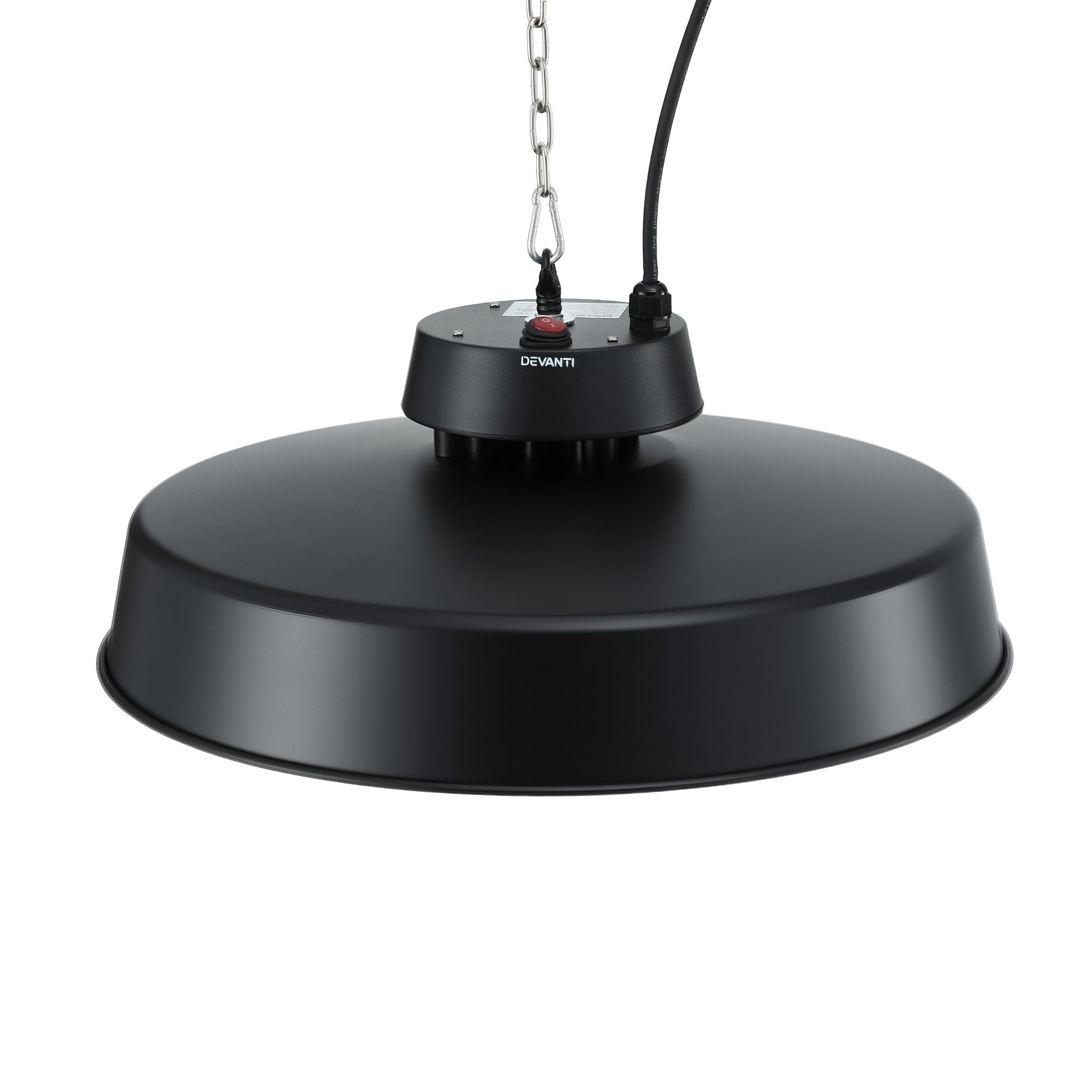 Devanti 2000W Outdoor Electric Patio Heater Ceiling Mount with LED Light Remote