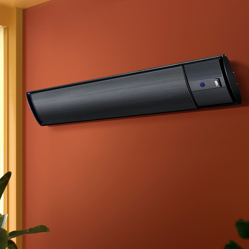 Electric Heaters: Devanti Electric Radiant Strip Heater Outdoor 3200W