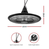 Patio Heaters: Devanti 1500W Hanging Electric Patio Heater