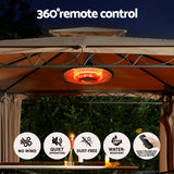 Patio Heaters: Devanti 1500W Hanging Electric Patio Heater