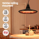 Patio Heaters: Devanti 1500W Hanging Electric Patio Heater