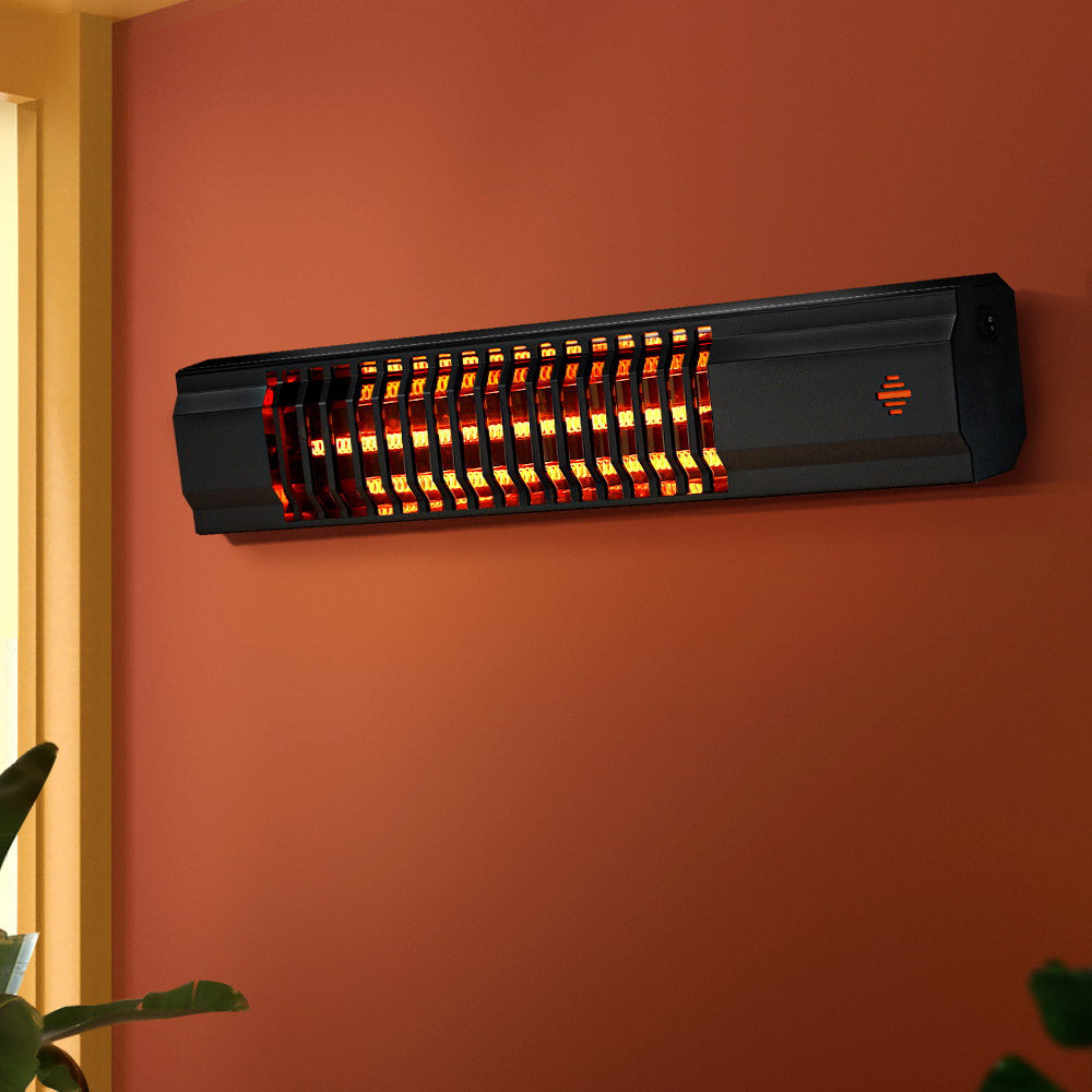 Electric Heaters: Devanti Electric Strip Heater Radiant Heaters 2000W