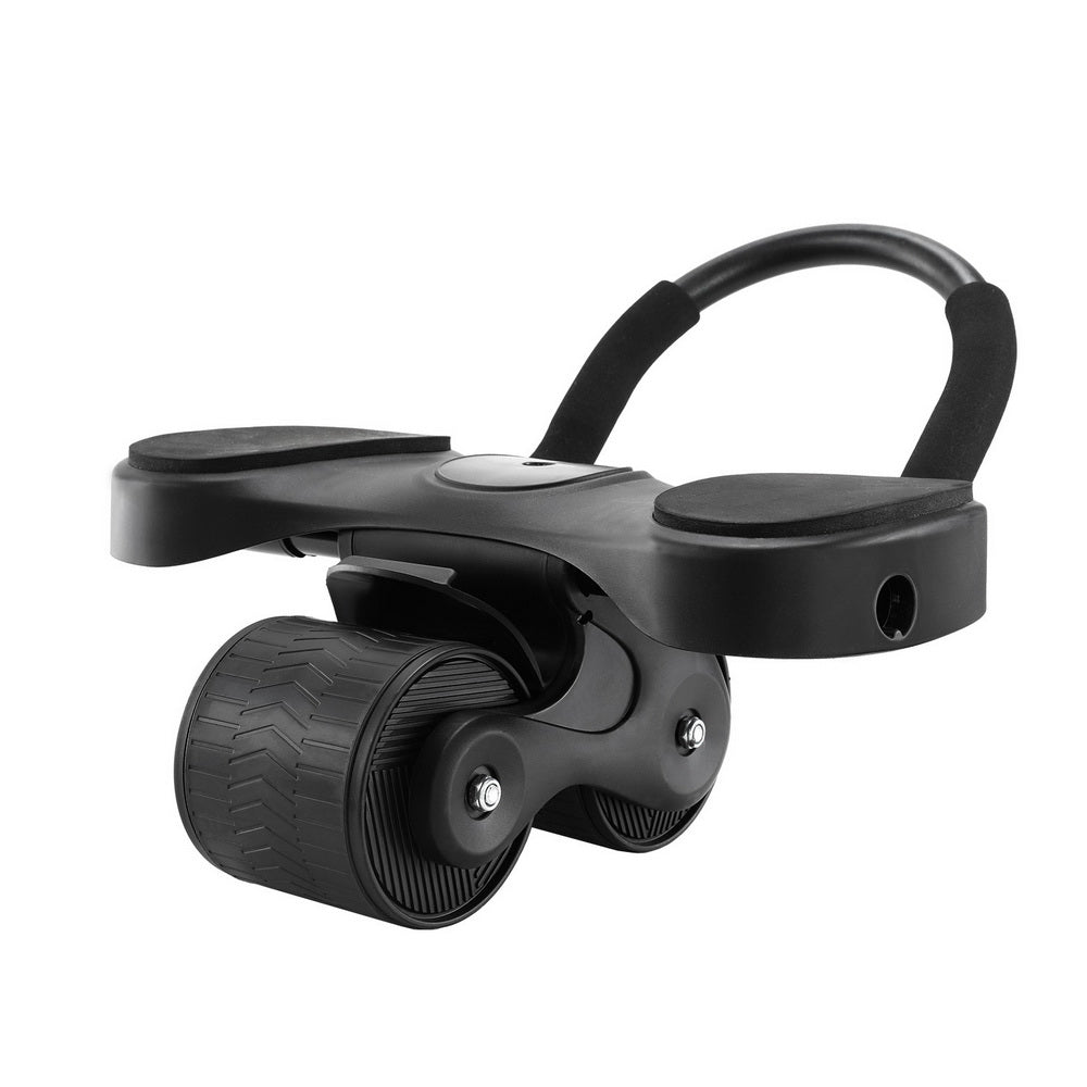 Gym & Training Step: Everfit Ab Roller Automatic Rebound Abdominal Exercise Wheel Home Gym Workout