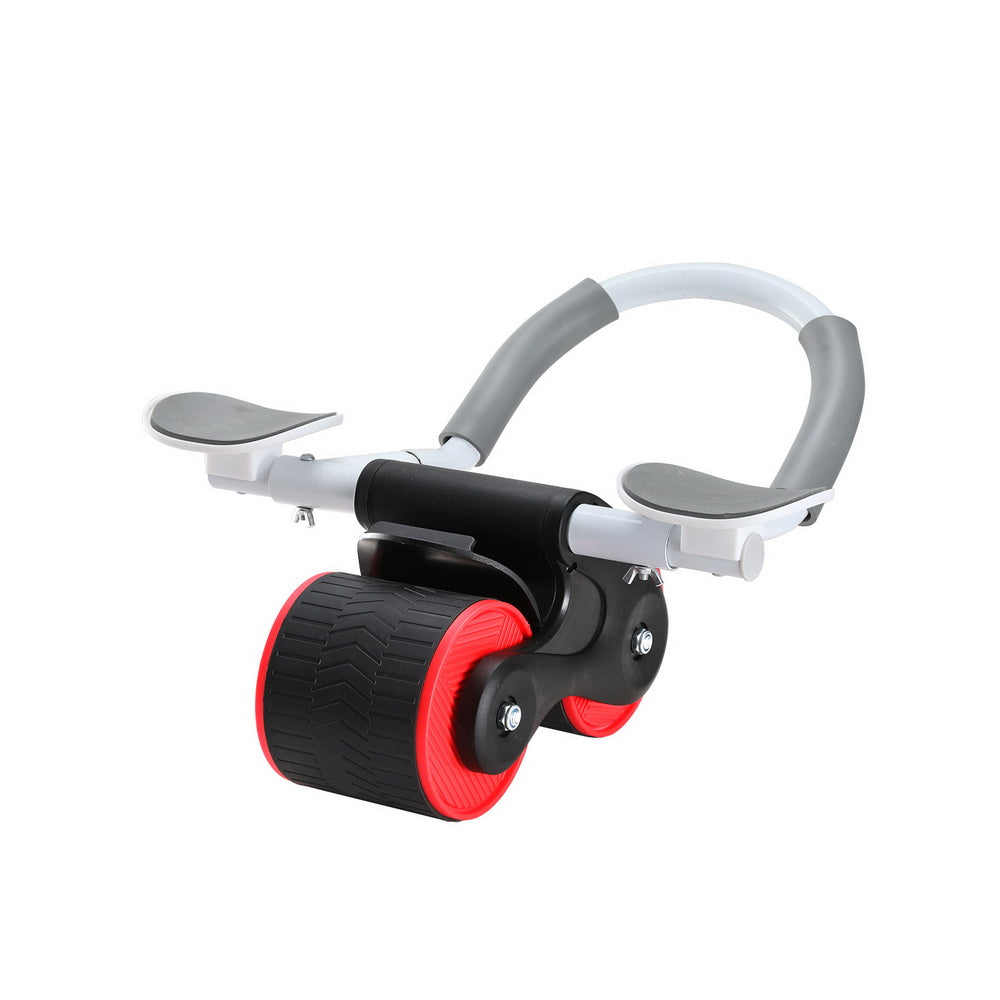 Gymnastics: Everfit Ab Roller Automatic Rebound Abdominal Wheel with Knee Pad Home Gym Sport