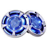 Audio Speakers: Giantz Set of 2 6.5inch LED Light Car Speakers