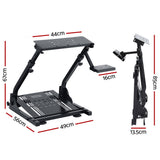 Gaming Chairs: Artiss Racing Simulator Stand Foldable Racing Wheel Stand for Logitech G29