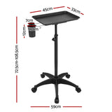 Utility Trolleys: Embellir Salon Trolley Cart Spa Beauty Rolling Tray Hairdressing Storage 5-wheel