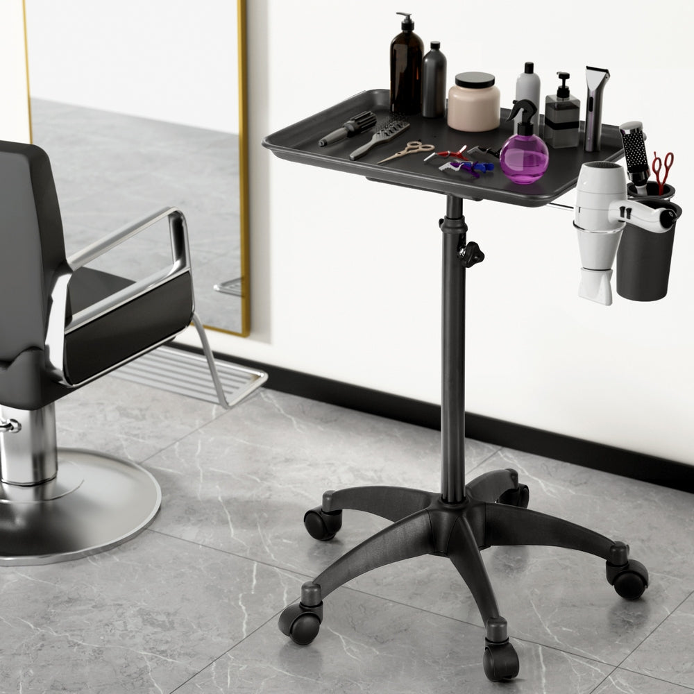 Utility Trolleys: Embellir Salon Trolley Cart Spa Beauty Rolling Tray Hairdressing Storage 5-wheel