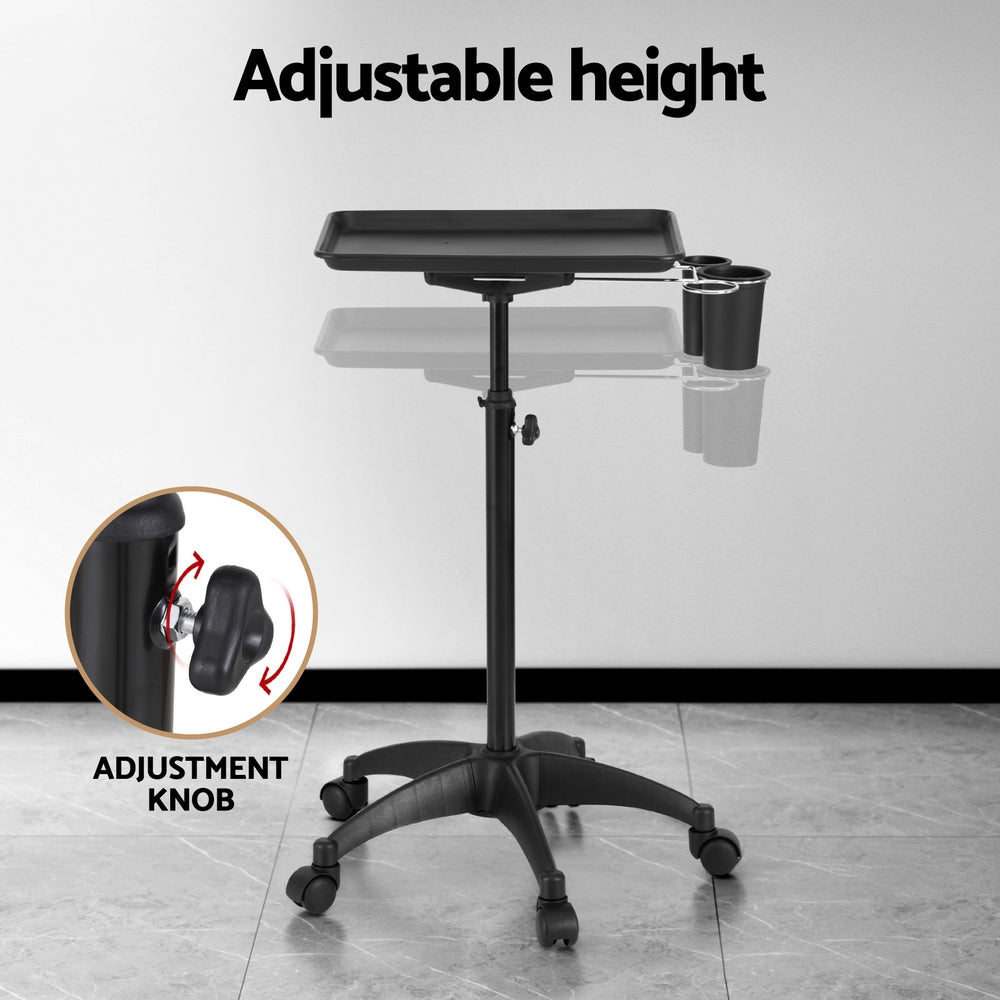 Utility Trolleys: Embellir Salon Trolley Cart Spa Beauty Rolling Tray Hairdressing Storage 5-wheel