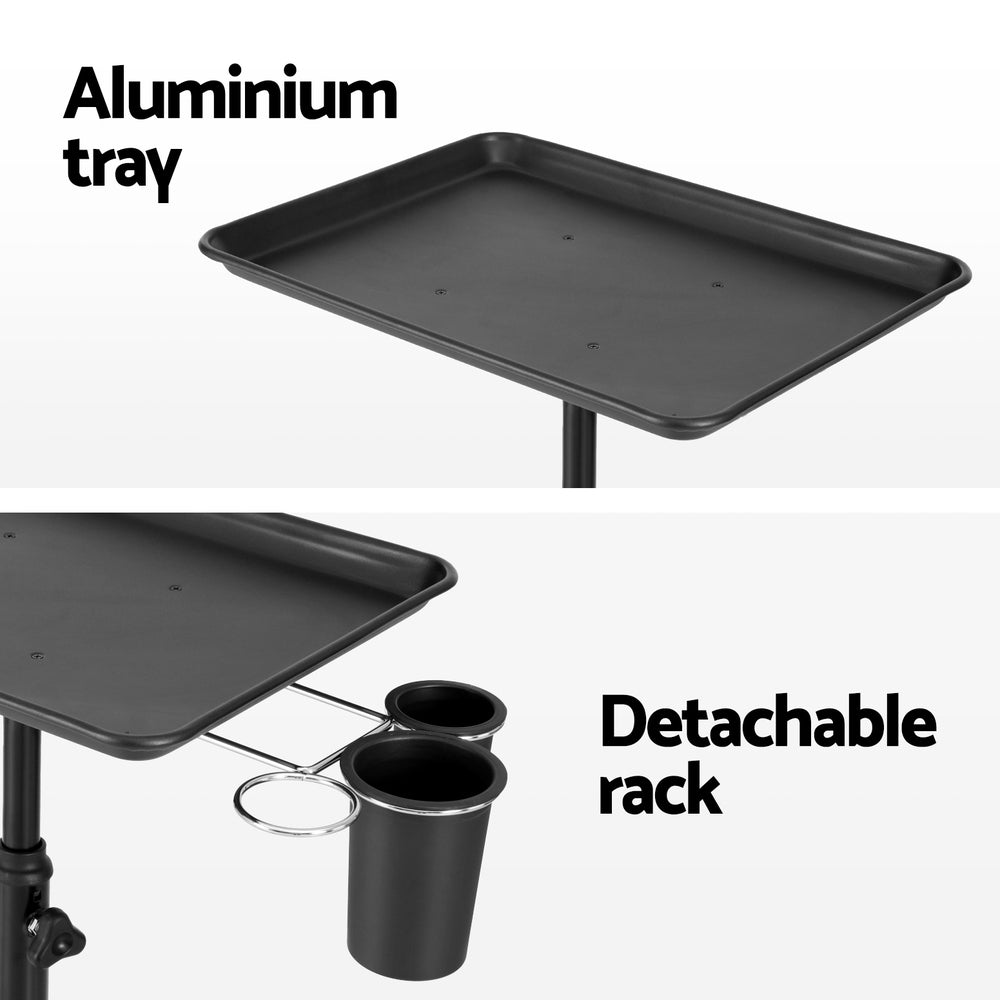 Utility Trolleys: Embellir Salon Trolley Cart Spa Beauty Rolling Tray Hairdressing Storage 5-wheel