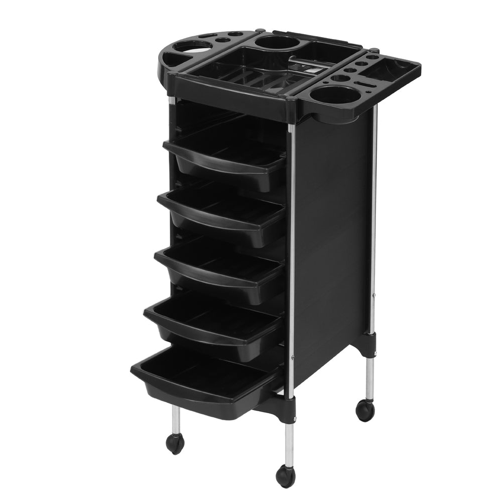 Utility Trolleys: Embellir Salon Trolley Cart Spa Beauty Rolling Tray Hairdressing Storage 6 Tiers